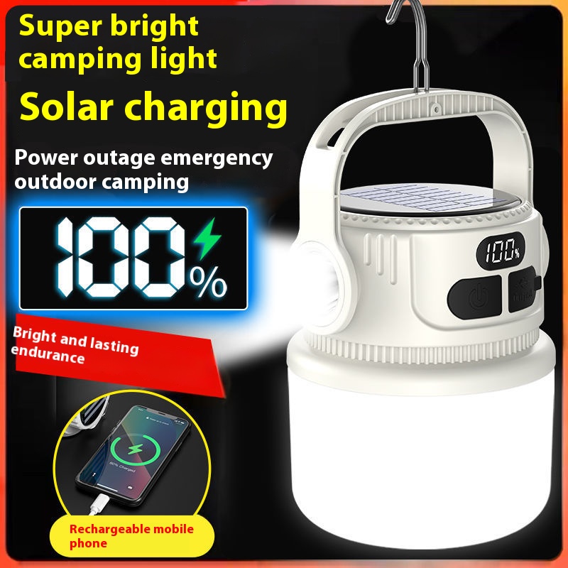 Solar Emergency Charger - Żarówka LED na energię słoneczną Przenośne