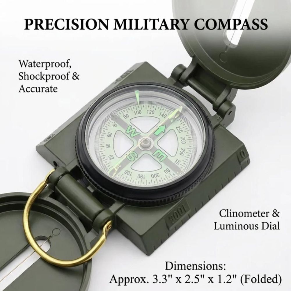 Wodoodporny, profesjonalny kom – Compass Lensatic recenzja i cena