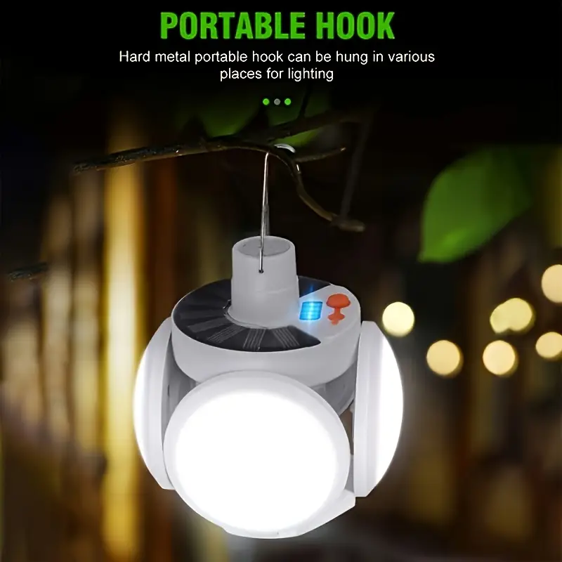 1 składana lampa solarna z ład – Solar Emergency Charger recenzja i cena