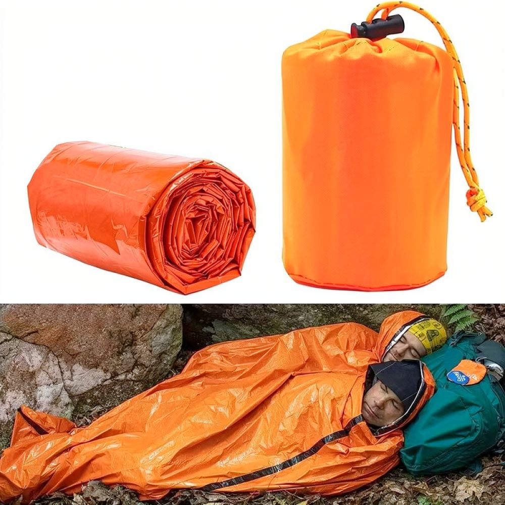 Przenośny, wodoodporny koc ter – Survival Blanket Reflective recenzja i cena